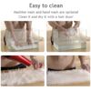 b4547e2303986d9d 30x40cm Small Size Heart Shaped Fluffy Rug Shaggy Faux Wool Carpet Sofa Cushion Living Room Bedroom Decorative Floor Mats