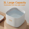 b45997002faea12c Automatic Pets 3L Large Capacity Cats Fountain Mute Pump Cat Puppy Water Dispenser With Filter