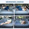 b45dbe03748984cd AKUDY Selbstaufblasendes Auto Luftmatratze mit Integriertem Elektropump| Mit 2 Kopfkissen | Auto Luftmatratze Geeignet für SUV, Camping Zel