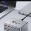 330W USB C GaN Charger 100W PD3.0 PPS QC3.0 Multiport Fast Charging Station For Laptop iPhone 15 16 Samsung Macbook Pro Tablet