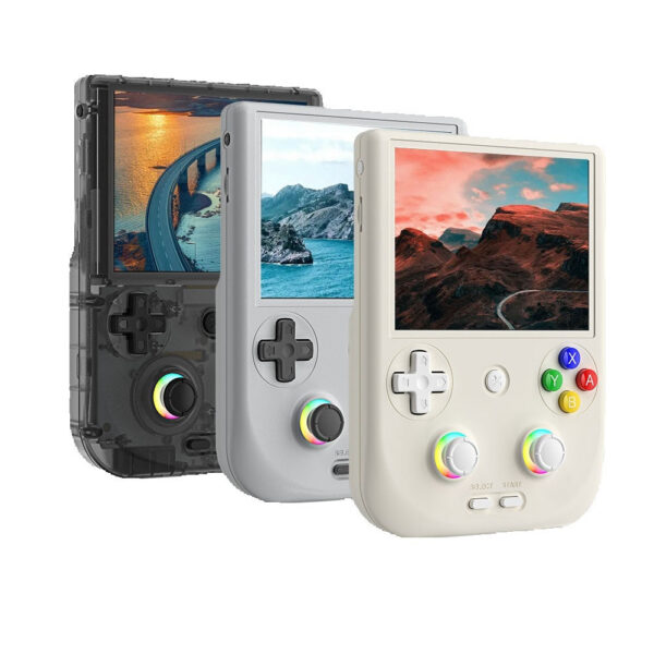 b487ecf5d4a7ed41 ANBERNIC RG406V Handheld Console 4’’ IPS Touch Screen Android 13 Unisoc T820 64-bit Game Player 5500mAh RGB lighting