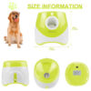 Thrower Launcher for Dogs with 3Tennis Ball Interacive Dog Toys Fun Indoor Outdoor Adjustable Distance