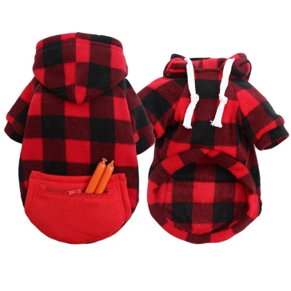 b4953ab3500d7d22 Winter Warm Pet Clothes Soft Wool Dog Hoodies Outfit For Small Dogs Chihuahua Pug Sweater Clothing Puppy Cat Coat Jacket