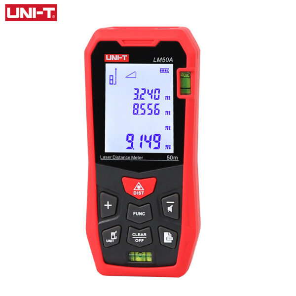 b49c2f90eaf76496 UNI-T Laser Rangefinder LM50A LM70A LM100A LM120A Digital Distance Meter Electronic Tape Measure Measuring Instruments