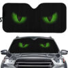 Car Solar Protection Cartoon Big Eyes Heated Windshield Sunshade Car Window Windscreen Cover Sun Shade Auto Sun Visor