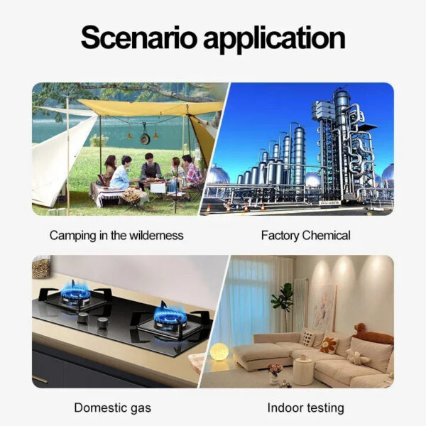 b4da16b1b01c2104 K5 PTH-10E Mini Carbon Monoxide Detector CO CO2 Air Quality Portable Monitor HD LED Screen USB Charging for Indoor and Travel