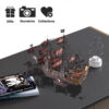 b4e8c8667faeefa9 Piececool Puzzles The Queen Anne's Revenge Pirate Ship Metal Model Building Blocks 3D Boat Jigsaw for Adult Birthday Gift
