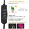 20W LED Plant Growth Lamp USB Full Spectrum Panel