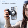 Ulanzi MA35 MagSafe Smartphone Camera Shutter Grip Bluetooth Selfie Handle As Camera Photo Stabilizer Vertical Horizontal Shoot