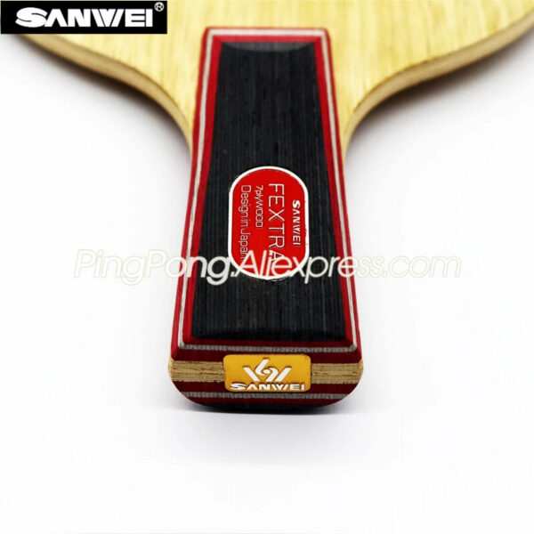 b54bce26da16f985 Original SANWEI FEXTRA Table Tennis Blade 7 Ply Wood Racket Loop Offensive Spin Speed Ping Pong Bat Paddle