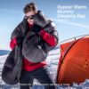 QEZER Winter Sleeping Bag for Adults,Lightweight Down Sleeping Bag [1260g/1560g ] 0°C bis -20°C for 4 Season Backpacking,Hiking,Camping and Mountaineering Outdoor with 660 FP Duck Down