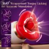 b56c912df4547fd3 Vibrator Adult for Women - 3IN1 Mouth-Shaped Vibrator, 10 Tongue Licking 3 Sucking Nipples Anal Clit Sucker Vibrater, G Spot Vibrators Clitoral Stimulator Couples Sex Toys