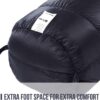 OneTigris FEATHERLITE Ultralight Sleeping Quilt, 1000g, Black Orca Series