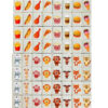 30MM Seaside Escape Mahjong Tile Set 65PCS Hotest Party Classic Board Game 22MM Portable Adult Kid 2 Player Toy