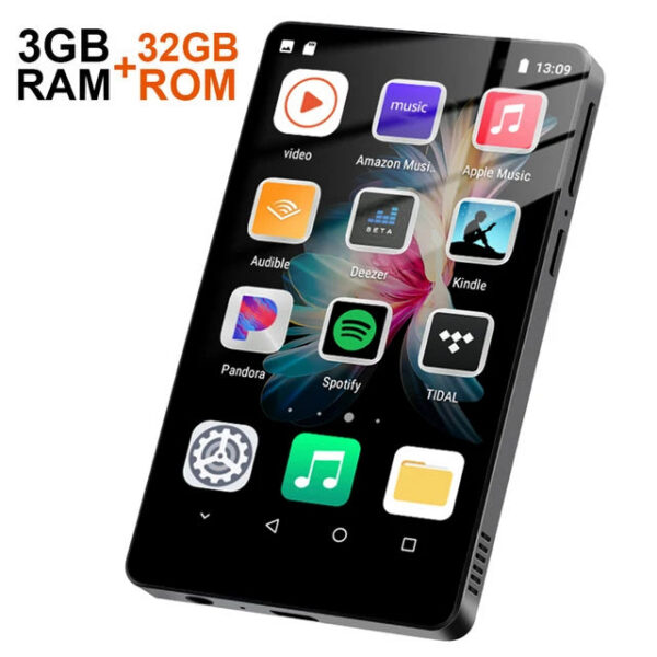 b582624ea5ab2987 WIFI MP3 MP4 Portable Music Player HiFi Lossless Sound Bluetooth-Compatible 4 Inch Full Toucreen with FM Radio/E-Book