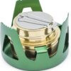 b588b9a429633899 Famgee Outdoor Mini Portable Alcohol Stove Burner for Backpacking Hiking Camping Survival (Gold)