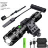 b58eaeffb3aa1955 Professional Hunting Tactics Night Reconnaissance LED Flashlight L2 Lamp Beads Waterproof Rechargeable Outdoor Portable Torch