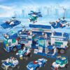 b5a6bfc615477d9f 700PCS City Patrol Police Department Car Building Blocks Vehicle Trucks Inspired Action Figures Brick Toys for Kids