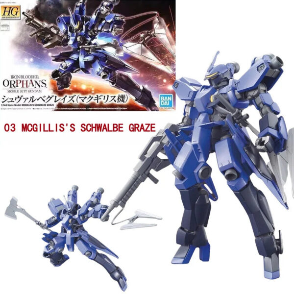 b5b429e49ccb2906 Bandai Genuine HG IBO 1/144 GUNDAM Barbatos Gusion Hajiroboshi Astaroth Anime Action Figure Collectible Assembly Model Toys Gift