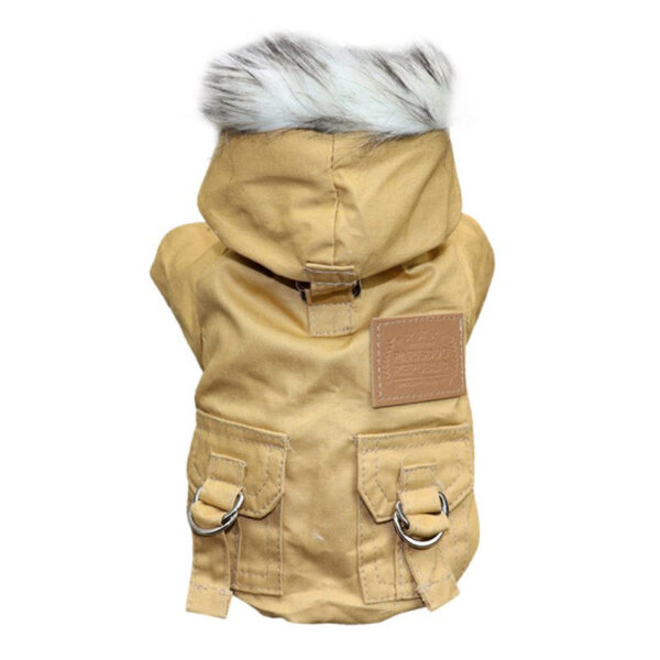Winter Clothes Puppy Pet Coat Jacket For Small Medium Dog Thicken Warm Chihuahua Yorkies Hoodie Pets Clothing