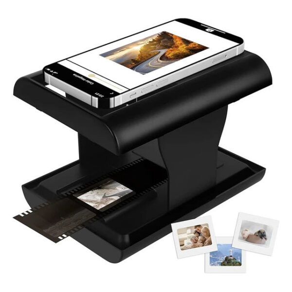 b5cd2021b61da71a Mobile Film Scanner, 35Mm Slide And Negative Scanner With LED Backlight For Oldfilm To JPG, Support Editing