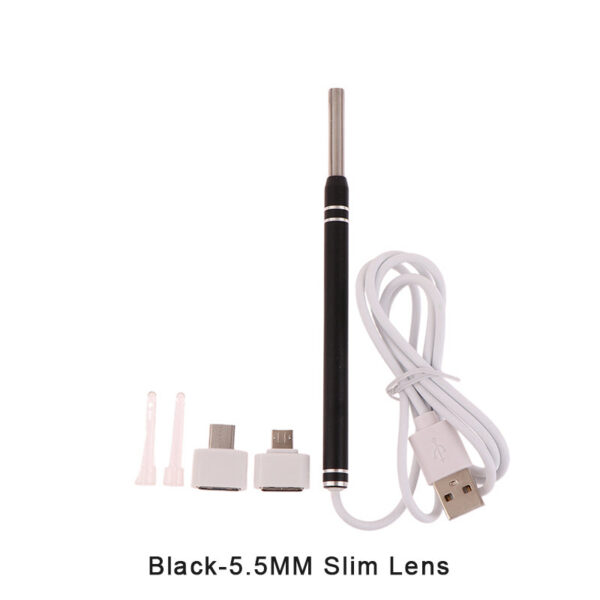 1Set Smart Visual Earpick Endoscope Spoon Cleaner Camera Otoscope Ear Wax Remover Earwax Removal Tool