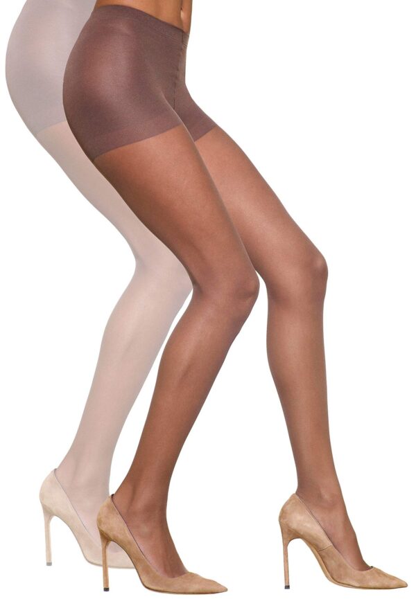 b5d20fb474617f17 Silkies Women's Ultra Sheer Control Top Pantyhose (2 Pair Pack) - Lightweight, Comfortable, Perfect Fit