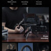 b5e308b215576835 Ambitful Phone and DSLR Recording Mini Teleprompter Portable Inscriber Mobile Teleprompter Artifact Video With Remote Control