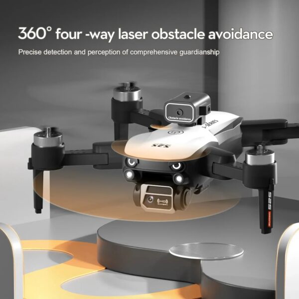 b615e681b907fb5e S2S Mini Drone 4k 8K HD Camera Obstacle Avoidance Aerial Photography Brushless Motor Foldable Rc Quadcopter Kid Toy