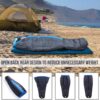 OneTigris FEATHERLITE Ultralight Sleeping Quilt, 1000g, Black Orca Series