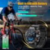 b6295dae68ab7e55 MELANDA Steel 1.39" Bluetooth Call Smart Watch Men Sports Fiess Tracker Watches IP67 Waterproof Smartwatch for Android IOS K52