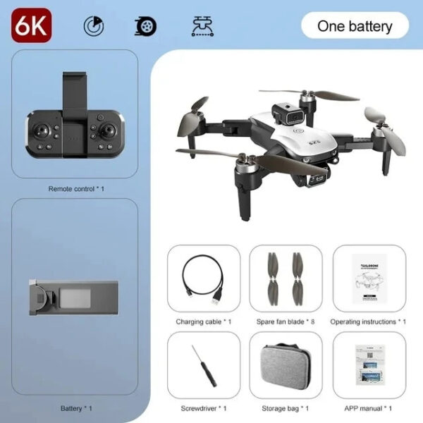 b64549a3bedd09df MIJIA S2S Mini Drone 4k 8K HD Camera Obstacle Avoidance Aerial Photography Brushless Motor Foldable Rc Quadcopter Kid Toy