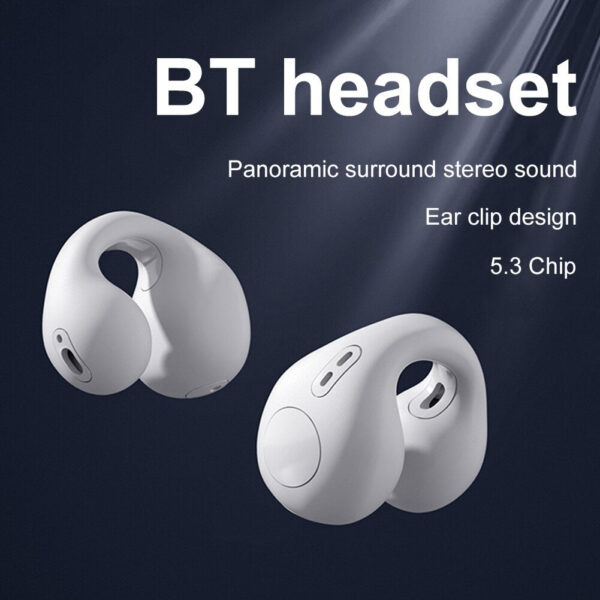 b645619db9c4e7df T75 Wireless Bluetooth Earphones Headphones Outdoor Sports Headset 5.3 With Charging Bin Display Touch Control Earbuds for Muisc