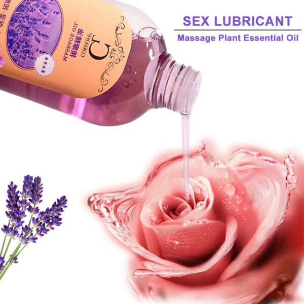 b648792a69a0f65f Lubricant Body SPA Breast Massage Lavender Plant Essential Oil Adults Lube for Excitation Anal and Vagina Sex Gel