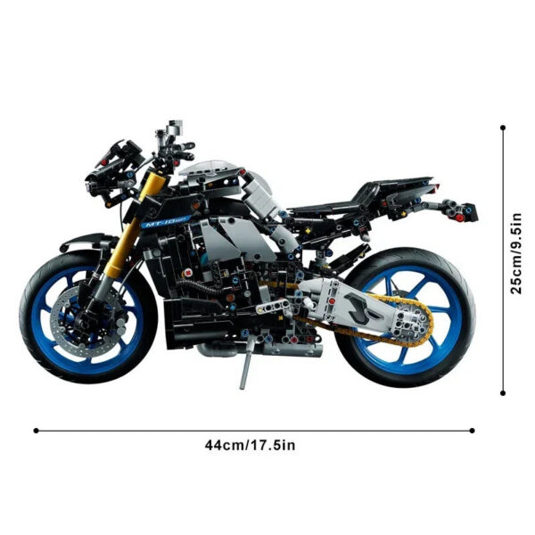 New Technical Motorcycle Model Blocks Advanced Building Set 1478PCS For Adults Bricks Creative DIY Toys Gifts Decoratio