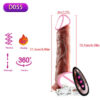 b667b9745b706699 Thrusting Realistic Dildo Vibrator Anal Plug With Vibration Telescc Female For Suction Cup Masturbation Sexhine Sex Toys