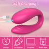 Remote Control Couple Vibrator for Women Clitoris Stimulate Female G-Spot Dual Wearable Vibrating Massage Adult Sex Toys
