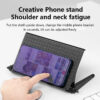 b67bcf74cb8758b4 Punch-Free Computer Monitor Plastic TV Set-Top Box Screen Bracket Router Storage Rack