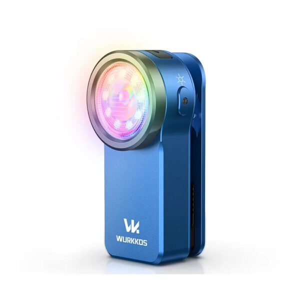 b69708d7b9889b37 Wurkkos HD03 680LM Mini Clip Light USB Rechargeable Pocket Flashlight Spotlight/Floodlight Portable RGB Torch with Magnet