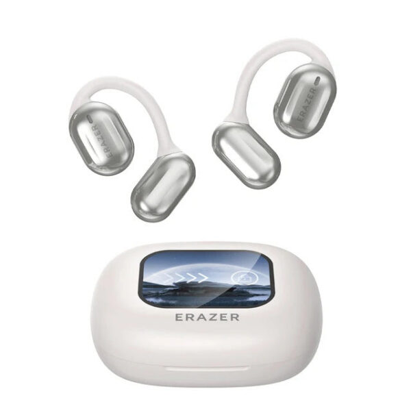 Erazer XP2 Pro Earphones Bluetooth 5.4 OWS Sports Wireless Headphones Lenovo Earbuds Color Screen Touch Support TF card