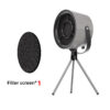 2024 New Portable Exhaust Fan Small Kitchen Extractor Barbecue USB Supply Desktop Range Hoods Mini Suction Cooker Hood