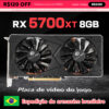 MLLSE AMD RX XT 8GB Placa De Graphics GPU GDDR6 256-bit 7nm game Video Card rtx 5700 xt 8gb Support Desktop CPU