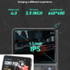 Data Frog R36S Handheld Linux System 3.5 Inch IPS Screen Retro Game Console HD Mini Portable Pocket Video Player