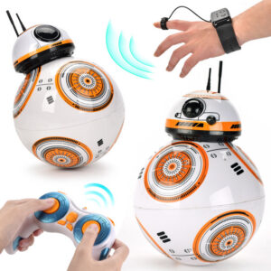 RC 2.4G Radio Remote Control With Sound Watch Gesture Induction Sensor Intelligent Robot Car Model Kid Electronic Toy Gift
