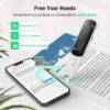 Pen Scanner, Text to Speech Device for Dexia, OCR Digital Highlighter Reader Exam Reading Pen, Bluetooth Langage Translator, No Monthly Fee