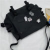 b6e977dfb4568926 Nylon Handbags Shoulder Large Capacity Crossbody For Teenager Messenger Bag Student School Bags