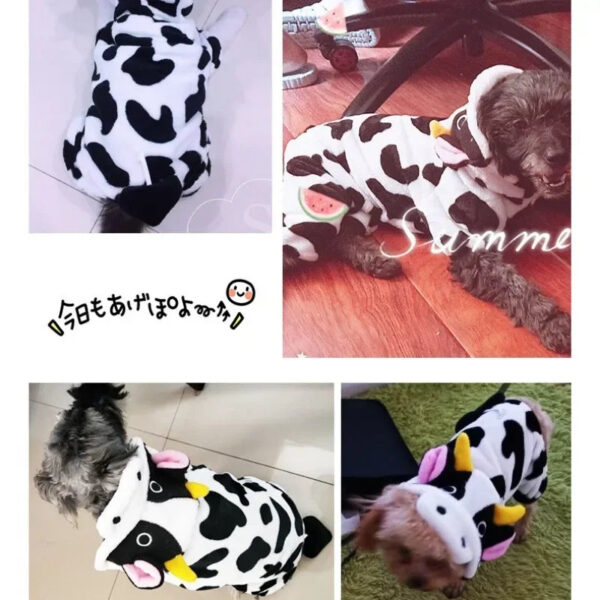 Dog Clothes Soft Warm Fleece Jumpsuits Pet Clothing for Small Dogs Puppy Cats Hoodies Chihuahua Yorkshire Costume Coats