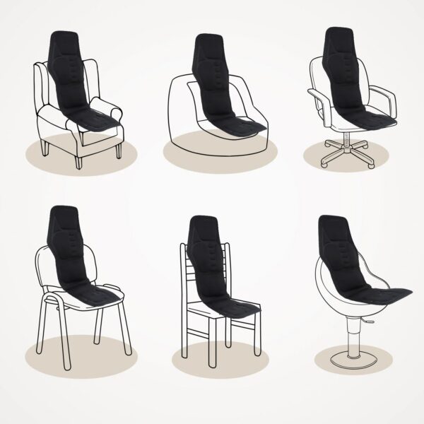b6ee51c2713644a2 Electric Back Massager Infrared Full-Body Massage Chair Cushion Heating Vibrator Car Home Office Lumbar Neck Mattress Chair Mat
