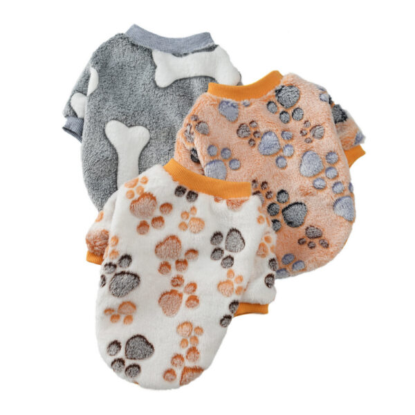 b714ae86724fa924 Fleece Pet Clothes Warm Dog Vest Shirt Puppy Cat for Dogs Coat Hoodie Pets Clothing Chihuahua