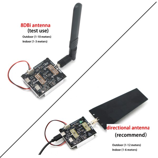 2.4Ghz 2W WiFi Bluetooth Sweep Signal Source VCO RF Generator RF Power Amplifier For 2.4G BT Headset Music Speaker Wifi Camera